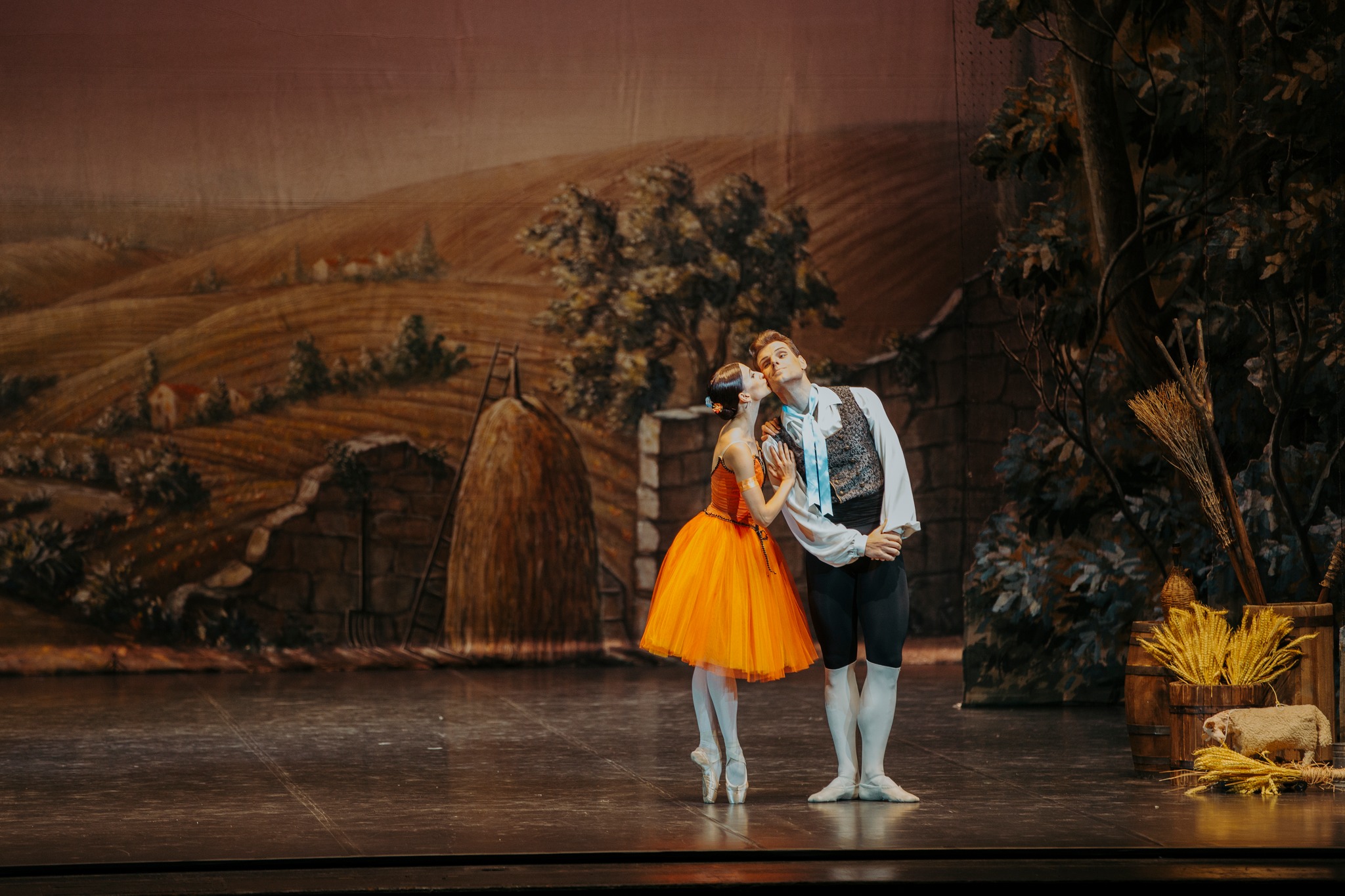 Evelina Godunova Michal Krcmar La Fille Mal Gardee ballet Teatro Lirico di Cagliari (11)