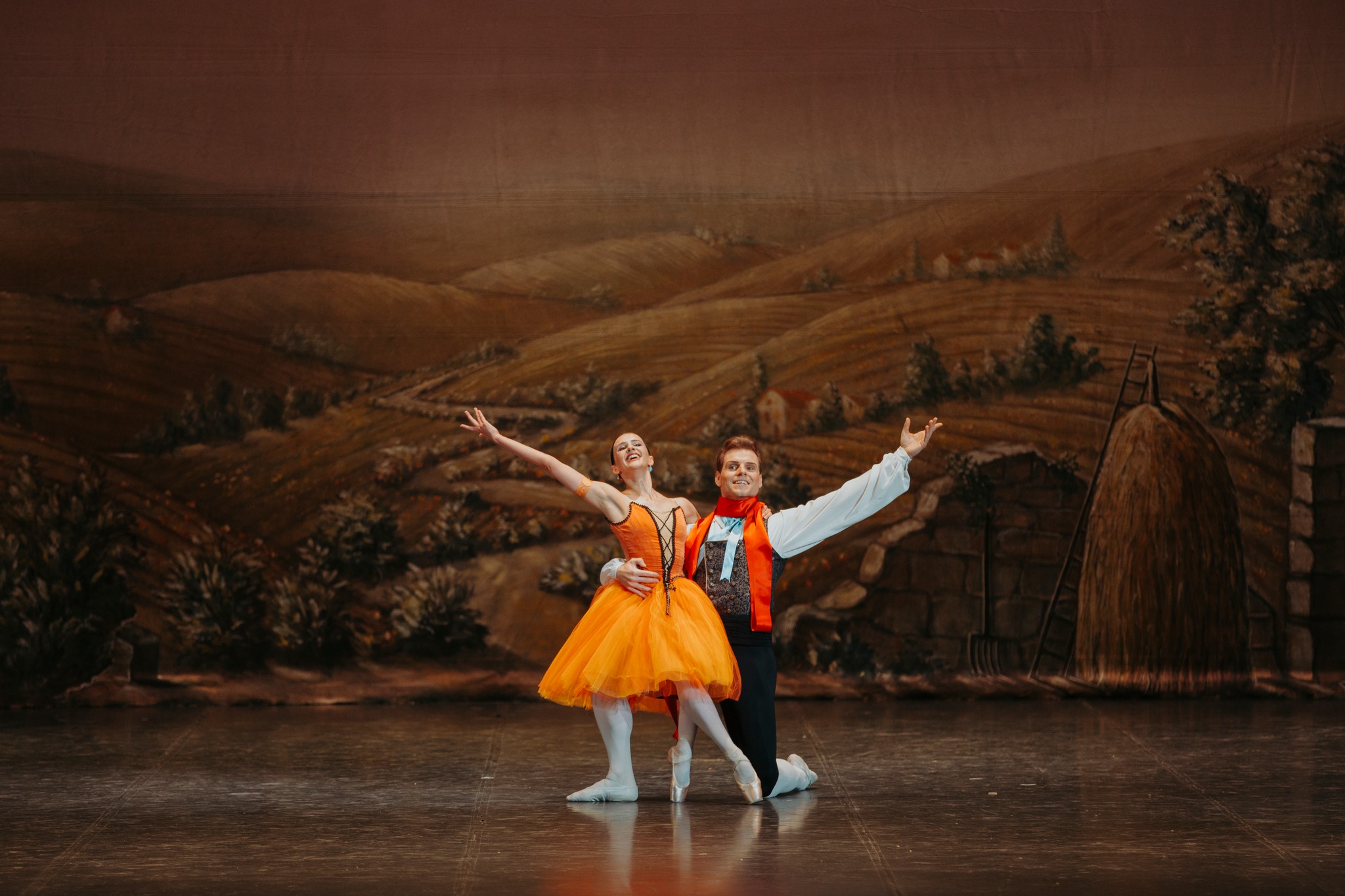 Evelina Godunova Michal Krcmar La Fille Mal Gardee ballet Teatro Lirico di Cagliari (20)