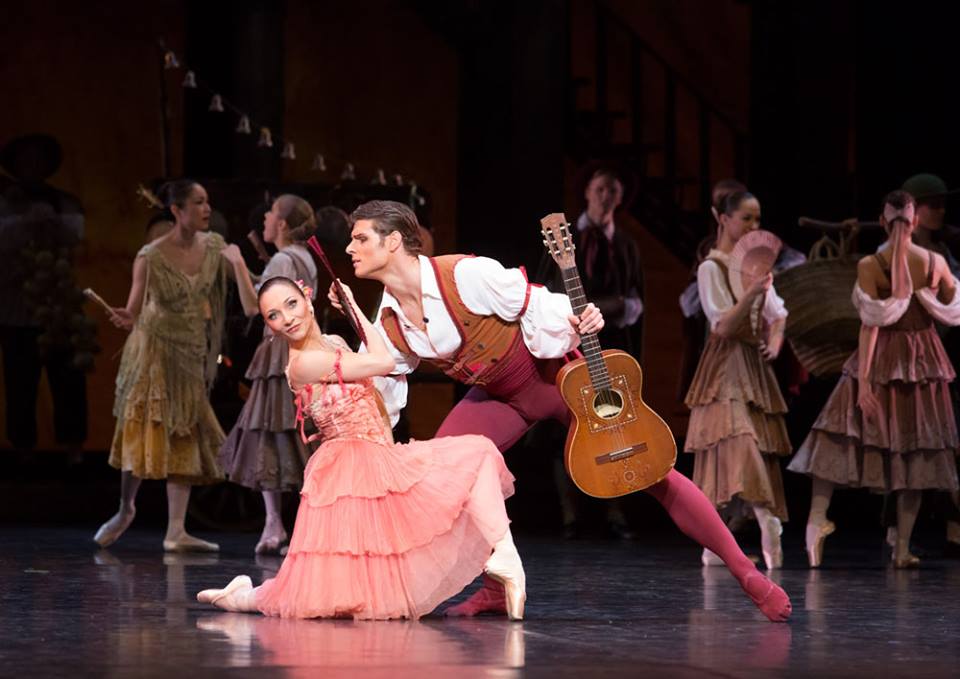 Don Quijote - ch. Patrice Bart, Kitri Edita Rauserova, Basilio Michal Krcmar, Photo Sakari Viika (1)