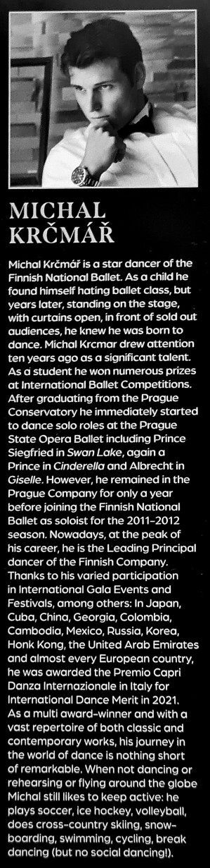 MICHAL KRCMAR - Biography with State Ballet of Georgia 